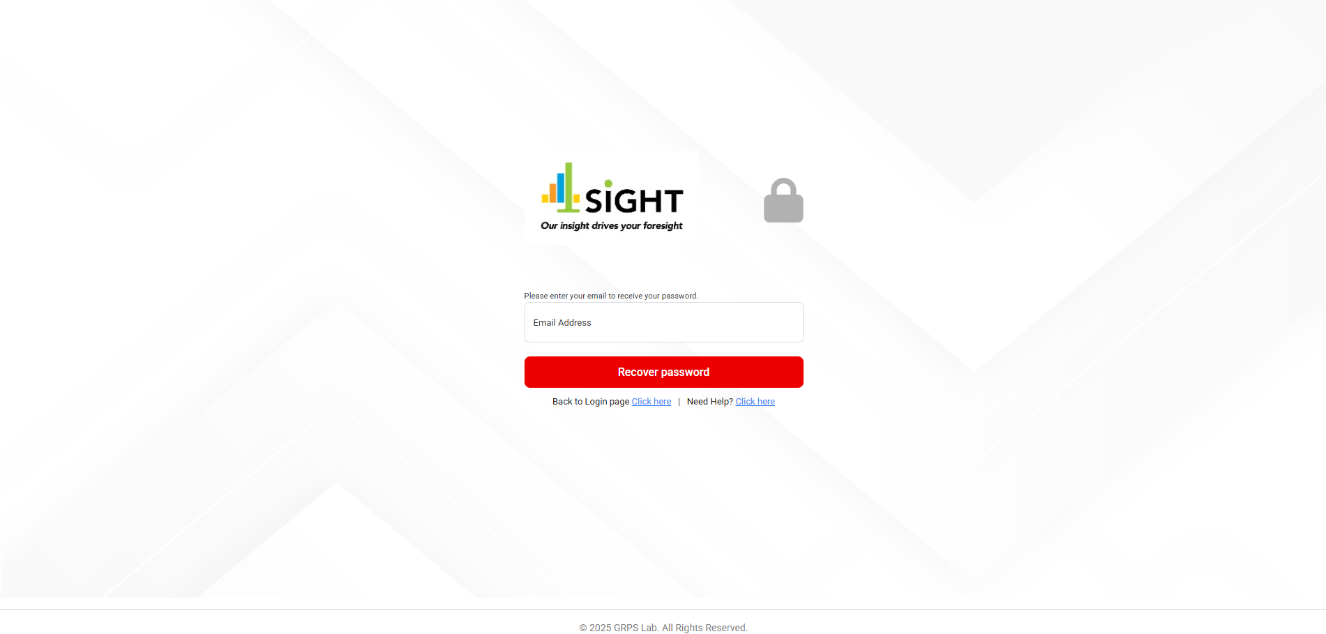 How do I recover my password?